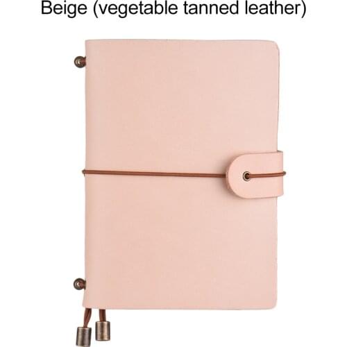 Genuine Leather Refillable Journal Notebook Planner Diary Business Passport Size Notepad Handmade Travelers Notebook