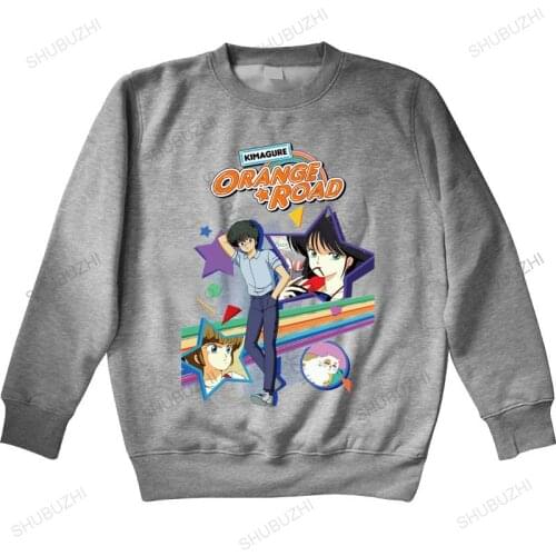 Men streetwear sweatshirt Anime: Kimagure Orange Road V1 Poster Tv Series 1987 mens shubuzhi hoodies drop shipping