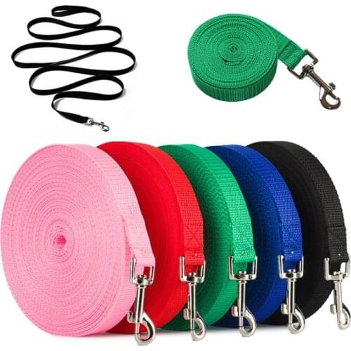 Pet Dog Leash Nylon Leash For Small Medium Dogs Cats Puppy Walking Running Leashes Lead Pet Supplies-1.5M 1.8M 3M 6M 9M Length