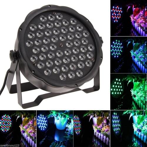 New 2021 HOT SALES 54X3W RGB 3in1 LED Par Light 54*3w RGB DMX512 Controller Led Lights Disco Lights DJ Stage Lighting Equipment