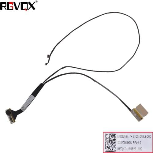 New Laptop Cable for ASUS UX303LA UX303 UX303LN UX303LN-1A UX3030LN-8A 40Pin Original PN: DC02C008Y0S Notebook LCD LVDS CABLE