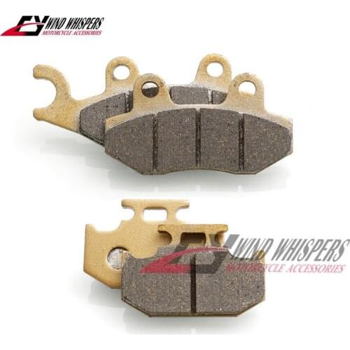 Copper fiber Front Rear Brake Pads For Kawasaki KDX200 KDX 200 250 Sr 1990-1993 KDX250 Sr-D 91-93 KLX250 KLX 250 KX 125 250 500