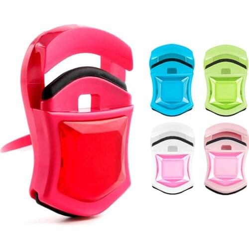 Professional Mini Eyelash Curler Portable Eye Lashes Curling Clip Cosmetic Makeup Tools Accessories 5 Colors Available