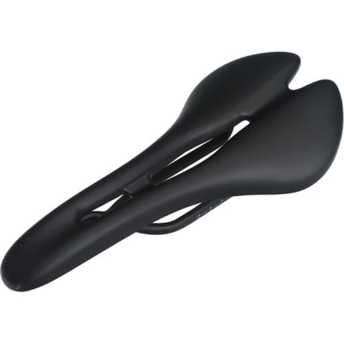 Full Carbon Fiber Bike Saddle Bicycle Road MTB Mountain Bicycle Saddle Open Cycling Cushion Saddle Bike Parts Matte/Gloss