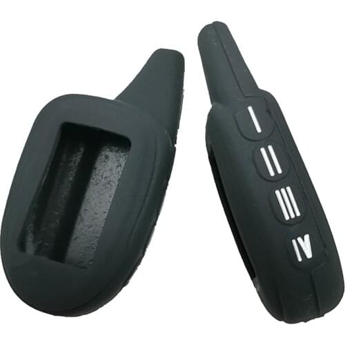 M7 Silicone Skin Key Cover For Scher Khan Magicar 7 8 9 10 11 Russian Two Way Alarm Lcd Car Remote Control Fobs Protector Box