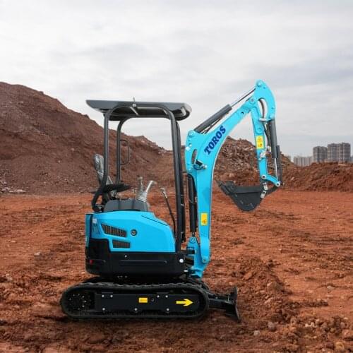 TE-20S Hydraulic Crawler Mini Excavator Digging Machine Chinese Small Digger 1 Ton Mini Excavator for Sale