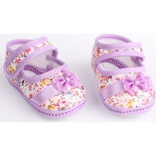 Newborn Baby Girl Shoes Comfortable Soft Sole Bowknot Anti-slip Casual Shoes Toddler First Walkers обувь для новорожденных 2021