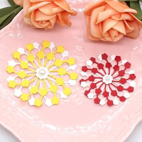 YPP CRAFT Cute Flower Sprays Metal Cutting Dies Stencils for DIY Scrapbooking Decorative Embossing DIY Paper Cards