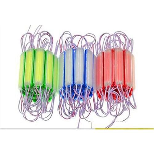 200PCS Fog Lens Integrated Ultrasound LED Module 2.4W IP65 Waterproof DC12V COB Commercial Advertising