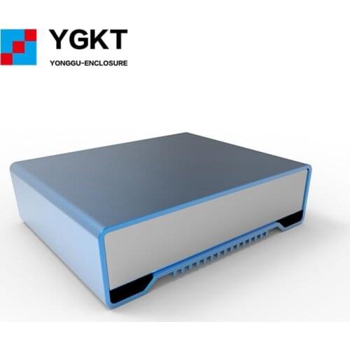 Aluminum case extruded sandblast customization box K01 100*41*150mm integrated enclosure for circuit board