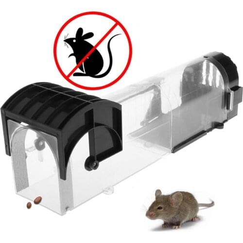Indoor Outdoor Reusable Mouse Trap Rodent Mice Live Catcher Small Animals Cage