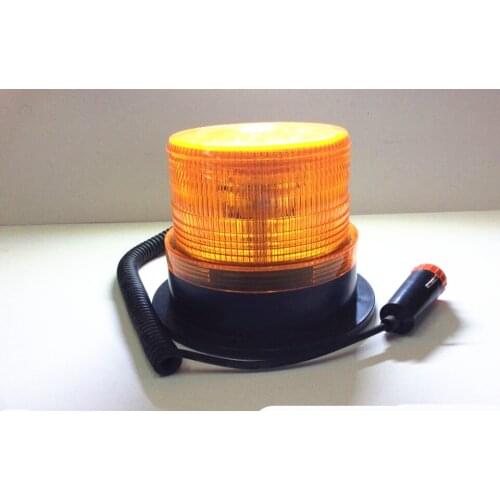 Amber Yellow LED Car Truck Warning flash beacon Strobe Emergency light Police lights Magnetic base