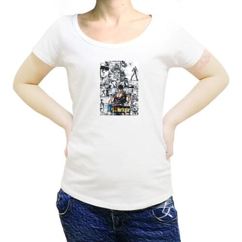 Fist of the North Star Manga Hokuto No Ken Anime Tshirt T-Shirt Tee M-3XL women cotton t-shirts M-3XL euro plus size sbz8271