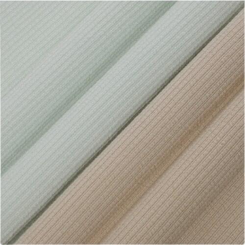 Width 55" Fashion Comfortable Soft Elastic Bubble Thread Fabric By The Yard For T-shirt Pants Material