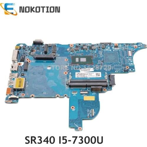 NOKOTION 916834-601 916834-001 CLOONEY-6050A2860101-MB-A01 For HP Probook 640 650 G3 laptop motherboard SR340 I5-7300U DDR4