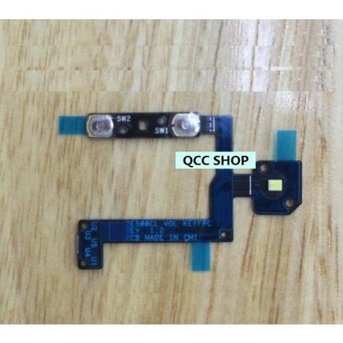 100% New Original volume button Flex cable For Asus zenfone 2 ZE500CL 5.0" Flash ligh flex cable replacement parts in stock