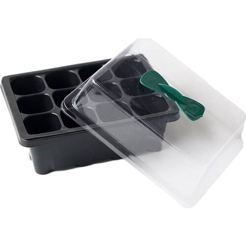 NEW Seed Starter Trays Nursery Pots Seedling Tray For Garden Greenhouse Succulent Wheatgrass Microgreens Garden Decoration