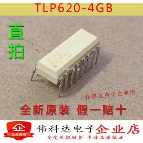 New TLP620-4GB TLP620-4 DIP16 in-line optical isolator original fake one lose ten