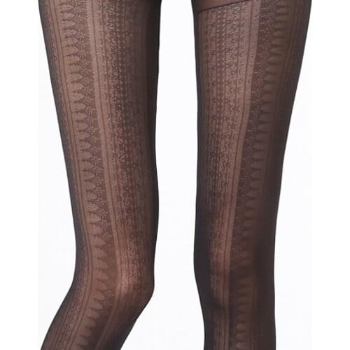 Sexy Designs Classic Jacquard High Quality Colorful Anti-hook Tights Womens Pantyhose Ladies Thin Stockings