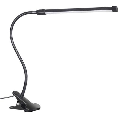 Clamp Lamp LED Desk Lamp Dimmable Eye Care Flexible Metal Gooseneck USB Power Supply Bedroom Reading Lamp LED Lamp