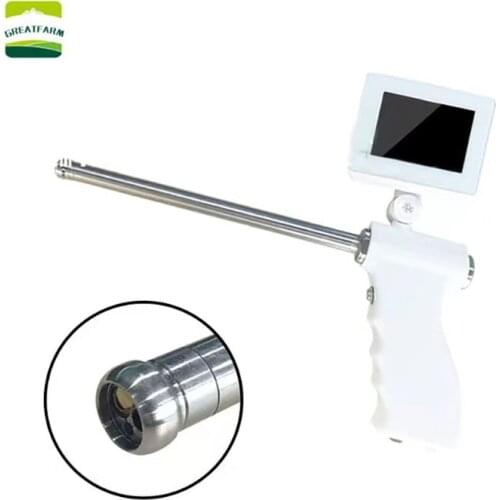 Sheep Frozen Sperm Video Endoscope Goat Camera Sperm AI Gun Artificial Insemination Gun Veterinary Breeding Tools Equipment 2021