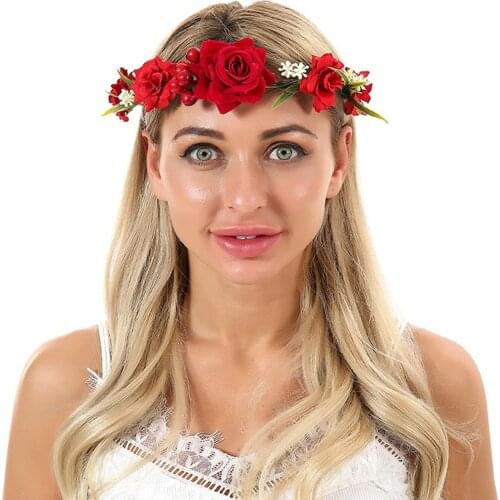 Flower Little Daisy Women Hair Bands Fashion Colorful Simple Girls Headband Party Banquet Internet Celebrity Ins Lady Scrunchie