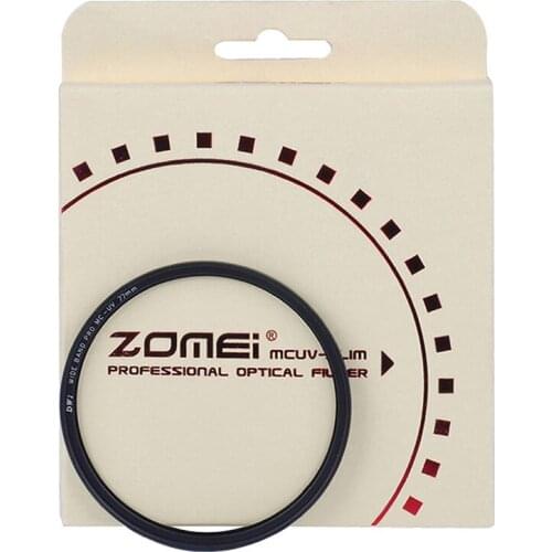 Zomei 49/52/55/58/62/67/72/77/82 Professional Slim MCUV Multi-Coated MC UV Filter for Canon Nikon Sony Leica Camera Lens