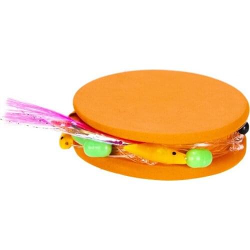 10Pcs/Set EVA Foam Fishing Line Spool Bobbin Winding Board Round Coil Winder Organizer Accessories Durable Fishing Foam Spool