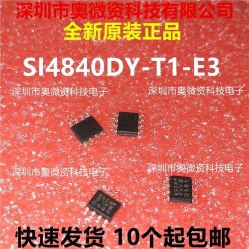 100% Original In Stock New SI4840DY-T1-E3SOP-8