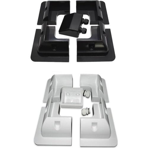 5Pcs/Set Frame Solar Module Corner Mounting ABS Bracket Kit Motorhome Caravan RV Boat Solar Panel Stand