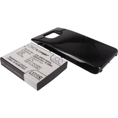 2021 Battery For Samsung EB-F1A2GBU Galaxy S II,Galaxy S2,GT-I9100 2600mAh/9.62Wh