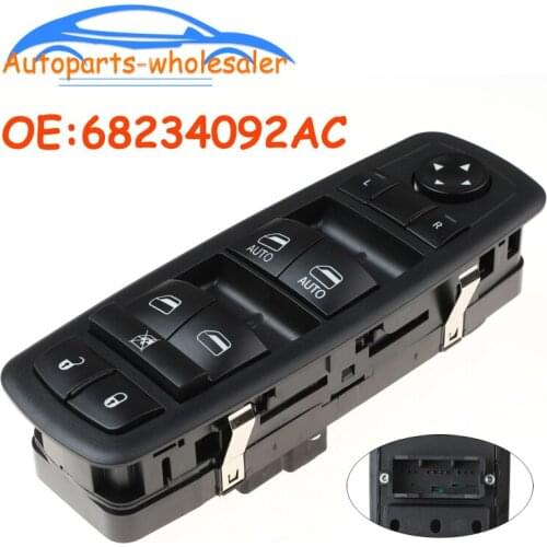 Car accessories Left Driver Master Window Switch For 2017 2018 Chrysler Pacifica 68234092AC