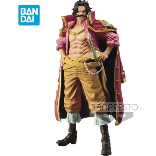 Bandai One Piece Gol D Roger Anime Model Gift Anime Character New PVC Doll Statue Collect Toy for Kids The Era of Big Piece