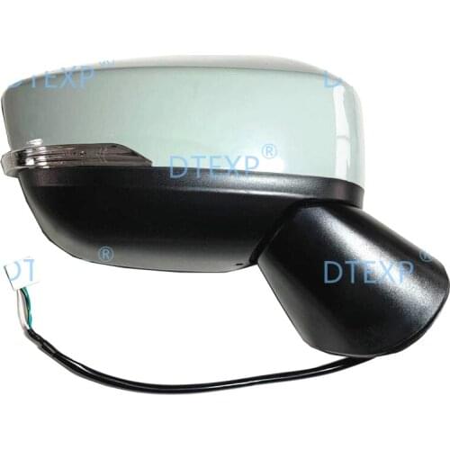 1 Piece No Painting Side Mirror for Eclipse Cross 2017-2019 5 Wires Rear Glass No Auto Fold Parking Glass with Turn Signal Light