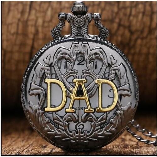 2020 New Arrival Fashion Dad Pocket Watch for Father Dady Fathers Day Gift Watch