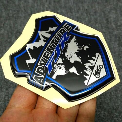 For Yamaha FJR1300 FJR 1300 Tank Pad Protector Side Fairing Emblem Badge Logo Windshield Trunk Aluminium Cases Stickers 2019