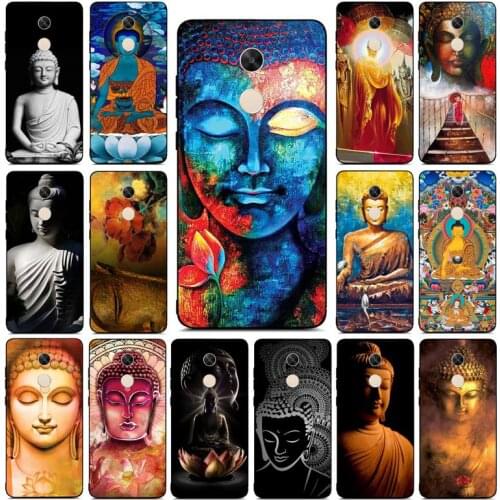 FHNBLJ Retro Galactic Gautama Buddha Budha Phone Case for Redmi Note 8 7 9 4 6 pro max T X 5A 3 10 lite pro