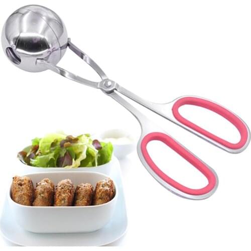 Creative Stainless Steel Meat Baller Maker Tools Creative DIY Fish Meat Ball Maker Meatball Mold Home Kitchen Cooking Tools