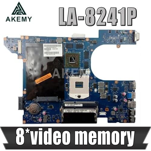 LA-8241P motherboard CN-06D5DG for dell Inspiron 15R 5520 7520 laptop motherboard HD 7630M HD 7730M 8*video memory Free CPU