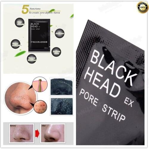 Best effect Face Care Treatment Blackheads Activated Carbon Cream 1 Steps Facial Mask Set Acne Scars Remover Mite Skin Care