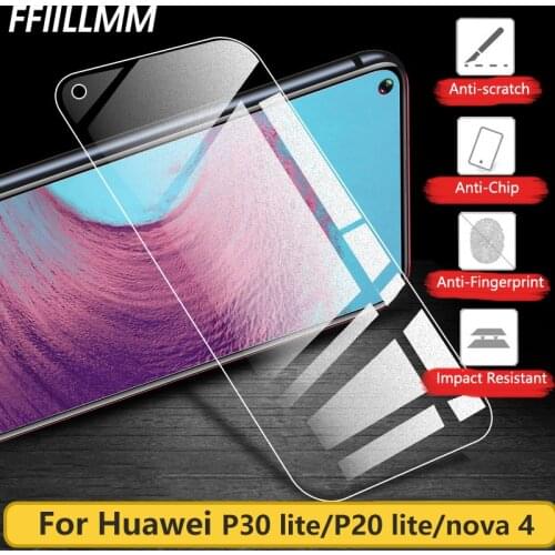 Matte Protective Glass For Huawei P30 P20 lite Y9 2019 Glass Tempered Glass For Huawei nova 4 3i 2s Screen Protector For Huawei