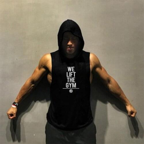 New Mens Tank Tops Shirt Workout Gym Tank Top Fitness Clothing Vest Sleeveless Cotton Man Canotte Bodybuilding Man Clothes Wear