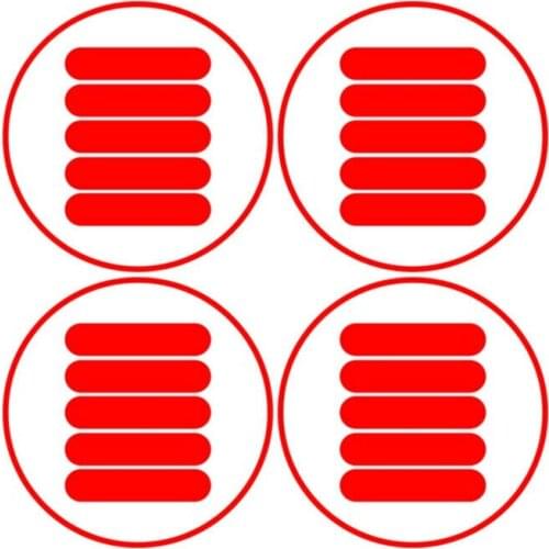 PVC Reflective Safety Stickers Decals For X-iaomi M365/Pro Electric Scooter