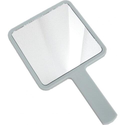 Hand Mirror Anti-fog Portable Plastic Home Salon Travel Cosmetic Mirror for Gift