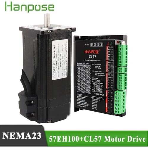 Closed Loop Servo Driver 57EH100A4001 +CL57 Drive sets 4.0A 3.3N.m Stepper Motor 57x100mm for 3D printer accessories