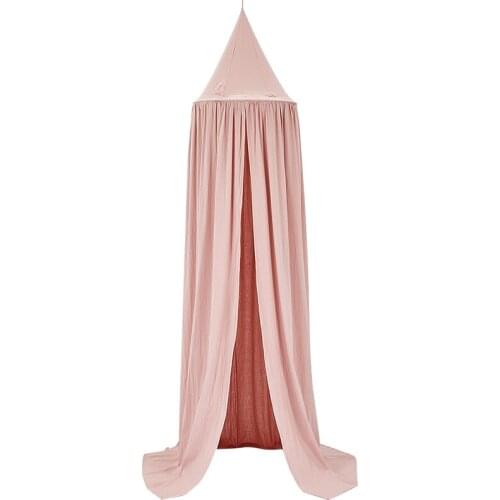 Baby bed Netting curtain Children Room decoration Crib Netting baby Tent Cotton Hung Dome baby Mosquito Net photography props