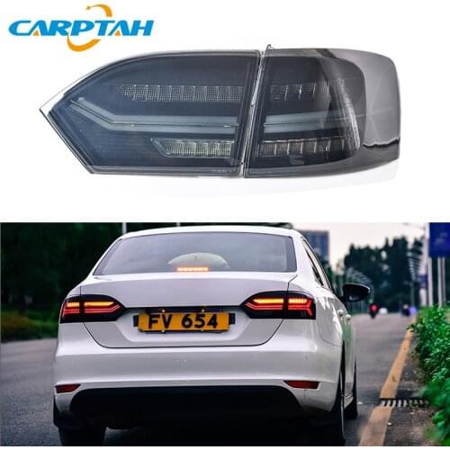 LED Car Accessory Taillight Tail Lights For Volkswagen VW Jetta 2012 2013 2014 MK6 Rear Fog Lamp Turn Signal Reverse Brake Light