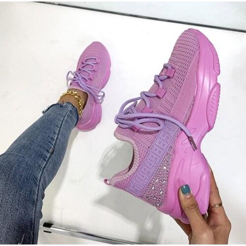Breathable Sneakers Shoes For Women 2021 Air Cushion Ladies Casual Shoes Summer Autumn Fashion Female Vulcanized Shoes Plus Size