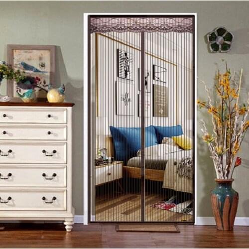 3 Colors Hands-free Magnetic Mosquito Net Door Net Anti-mosquito Net