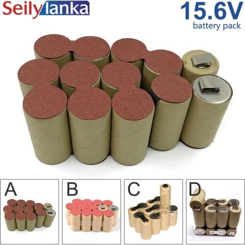 15.6V 4000mAh Ni MH battery pack Welding custom tool cd for GARDENA Black Decker Bosch Dewalt FESTOOL Hilti Hitachi Makita